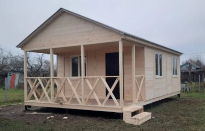 дачные домики с покраской